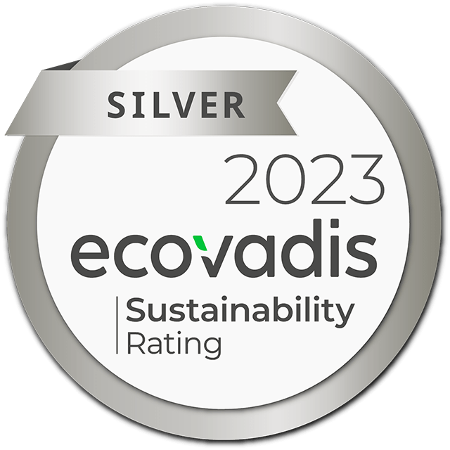 EcoVadis社のサステナビリティ評価で「シルバー」を取得