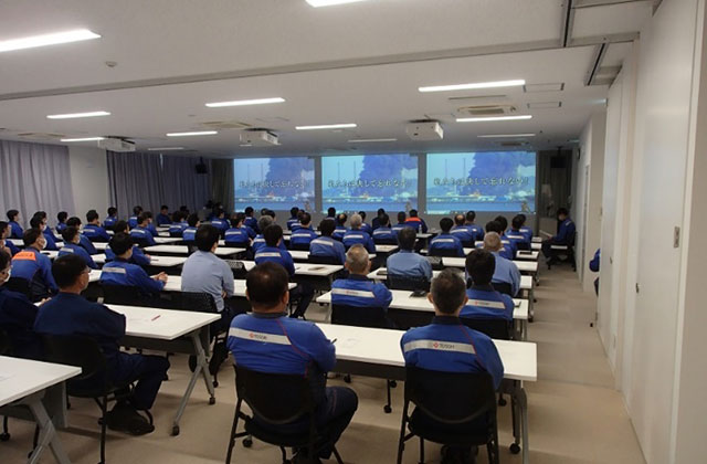 安全の日　安全講話（四日市事業所）